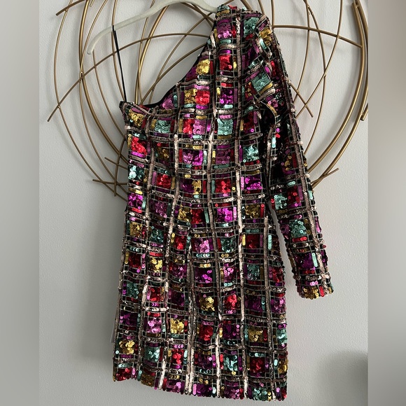 Gorgeous dress the population dress size small. - Picture 3 of 4